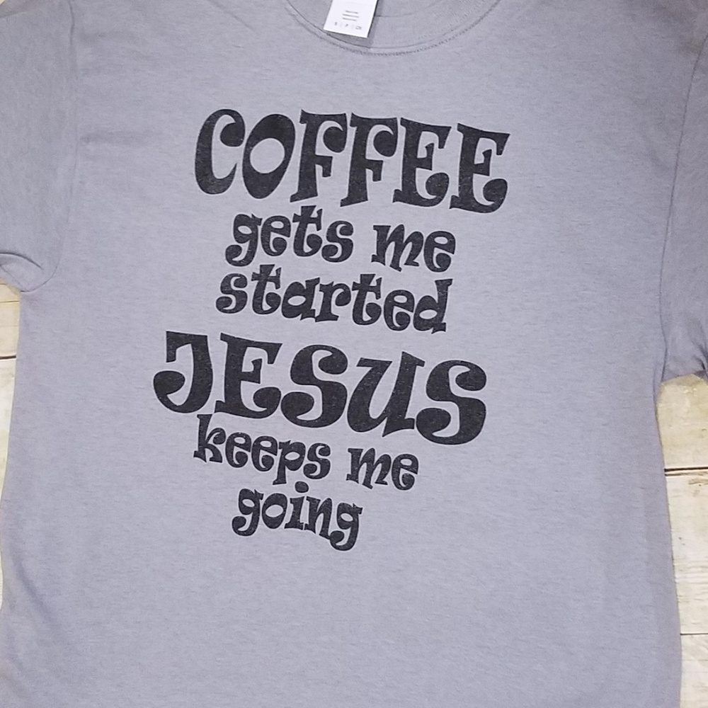Coffee and Jesus Tee